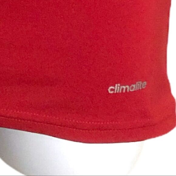 Adidas tech fit compression crimson red top - Picture 3 of 6